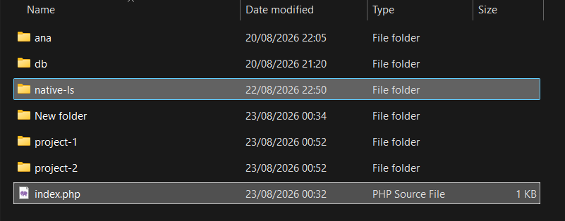 Paste file ke direktori site